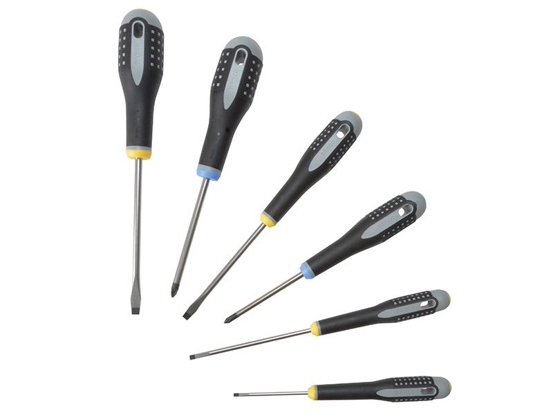Bahco BE-9882 ERGO Screwdriver Set, 6-Piece