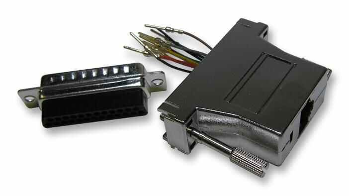 MH CONNECTORS RJ45 to 25 Way D Plug Adaptor