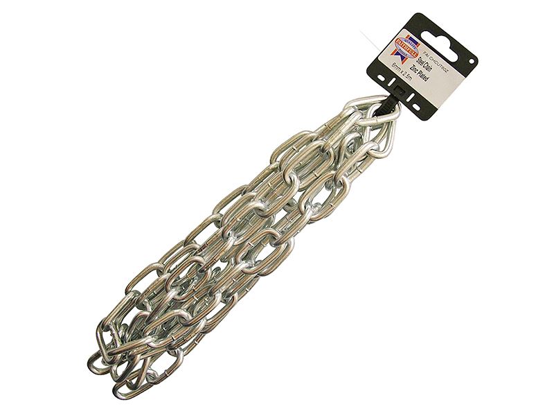 Faithfull Verzinkte Kette 6mm x 2,5m - Max. Tragkraft 250kg