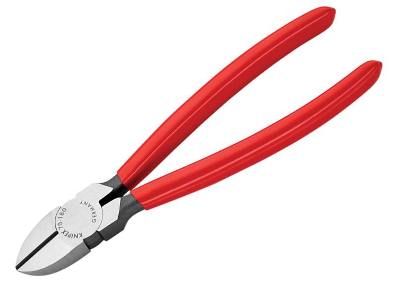 Knipex 70 01 180 Pince coupante diagonale, gainée PVC, 180mm