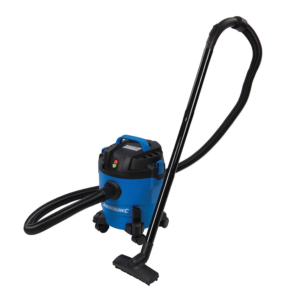 Silverline Aspirador húmedo y seco 1000W 10L con función soplador