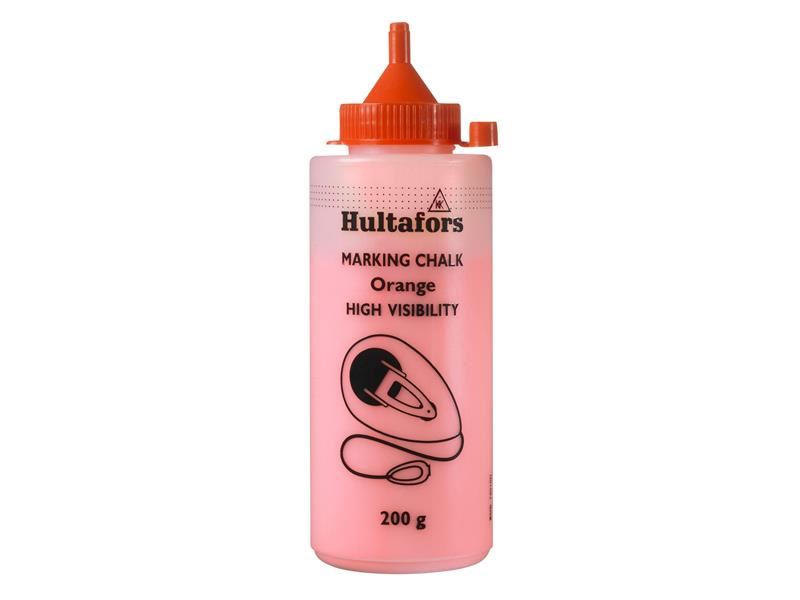 Hultafors 고시인성 오렌지색 라인분필, 200g