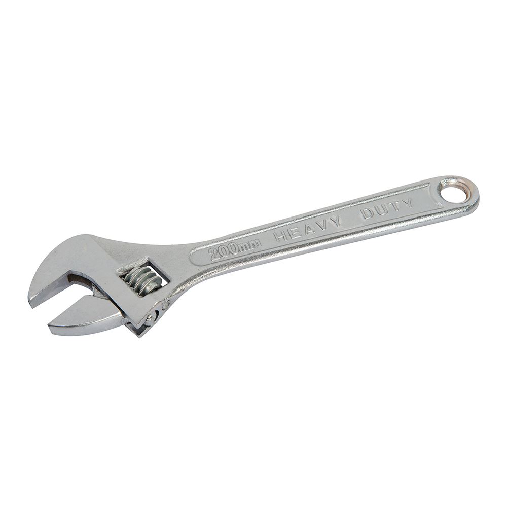 Silverline Adjustable Wrench, 200mm Length, 22mm Jaw