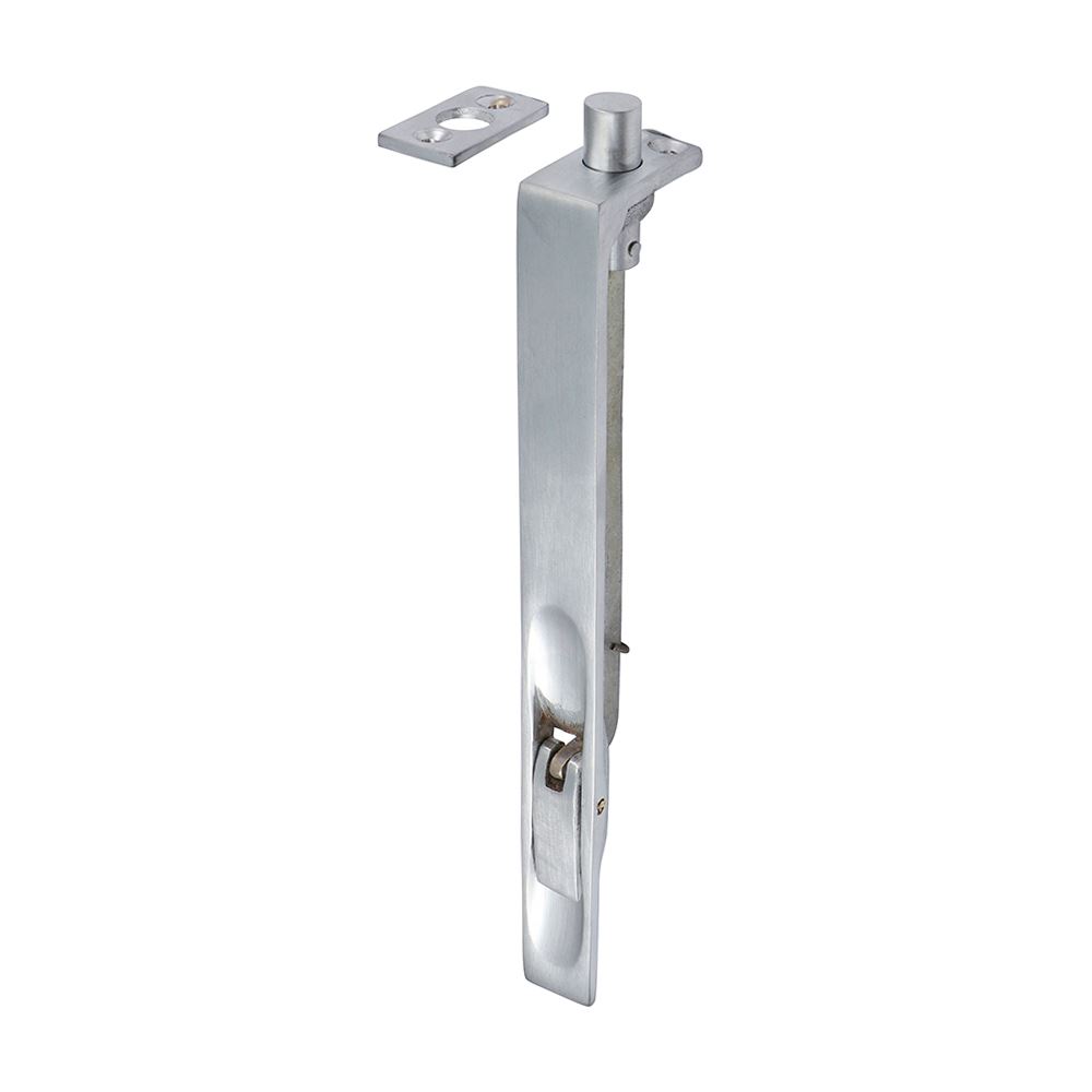 Timco Inbouwvergrendeling met Hefboommechanisme, Messing, Satijn Chroom, 200mm