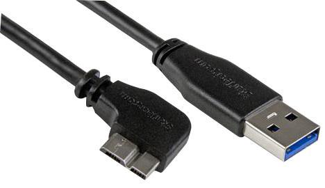 STARTECH 2m 슬림 USB 3.0 직각 마이크로 USB 케이블
