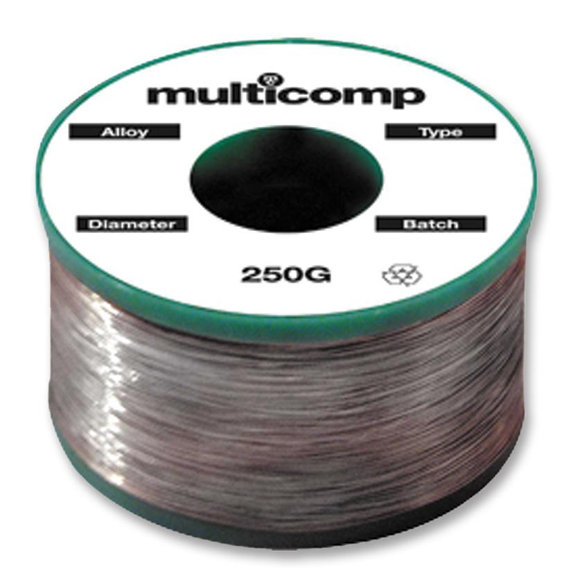 MULTICOMP - 無鉛焊錫線, 0.7毫米, 227°C, 250克