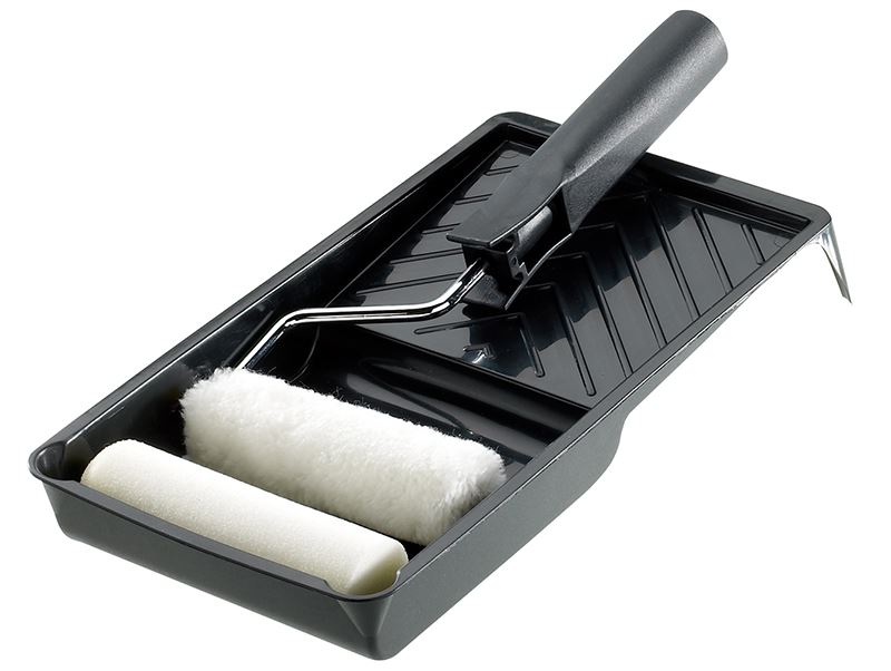 STANLEY ערכת גלגלת צבע מיניאטורית 100 מ״מ (4 אינץ׳), למים ולשמן