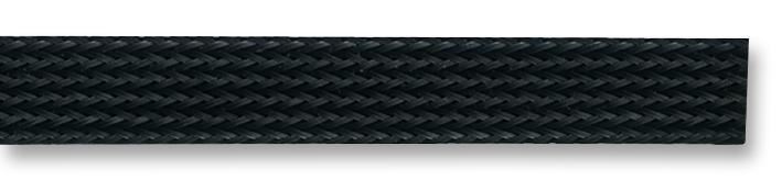 PRO POWER 12mm-24mm Expandable Braided Sleeving, Black, 10m