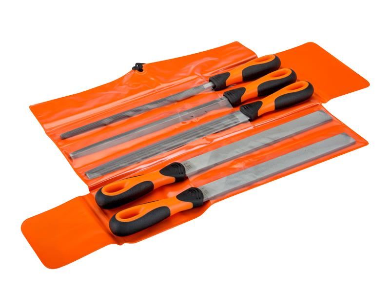 Bahco 250mm ERGO™ Engineering File Set, 5-Piece