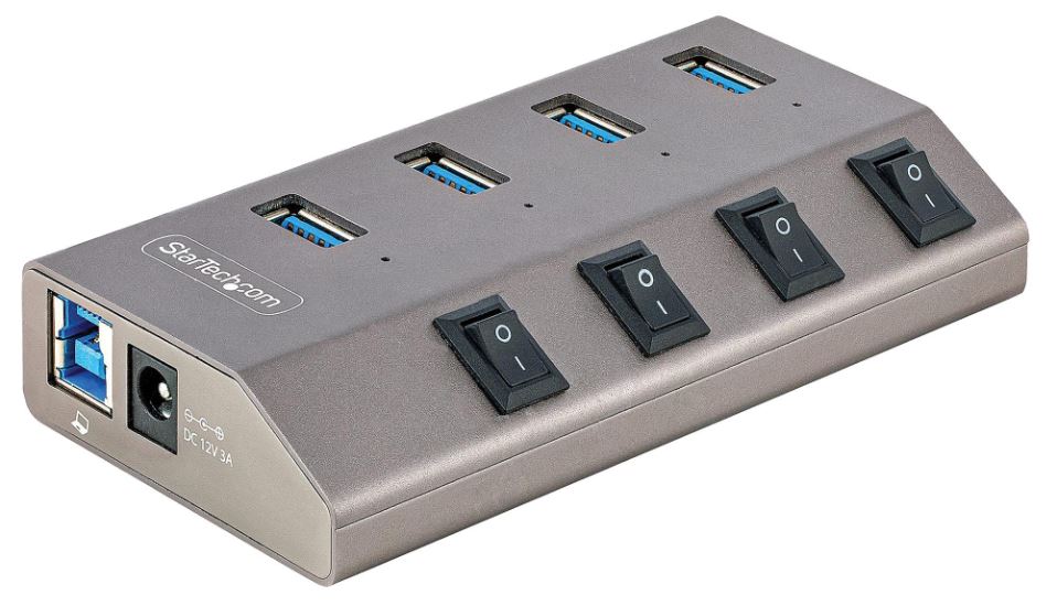 Hub USB 3.2 Gen 1 4 Portas Startech com Entradas USB-A & C