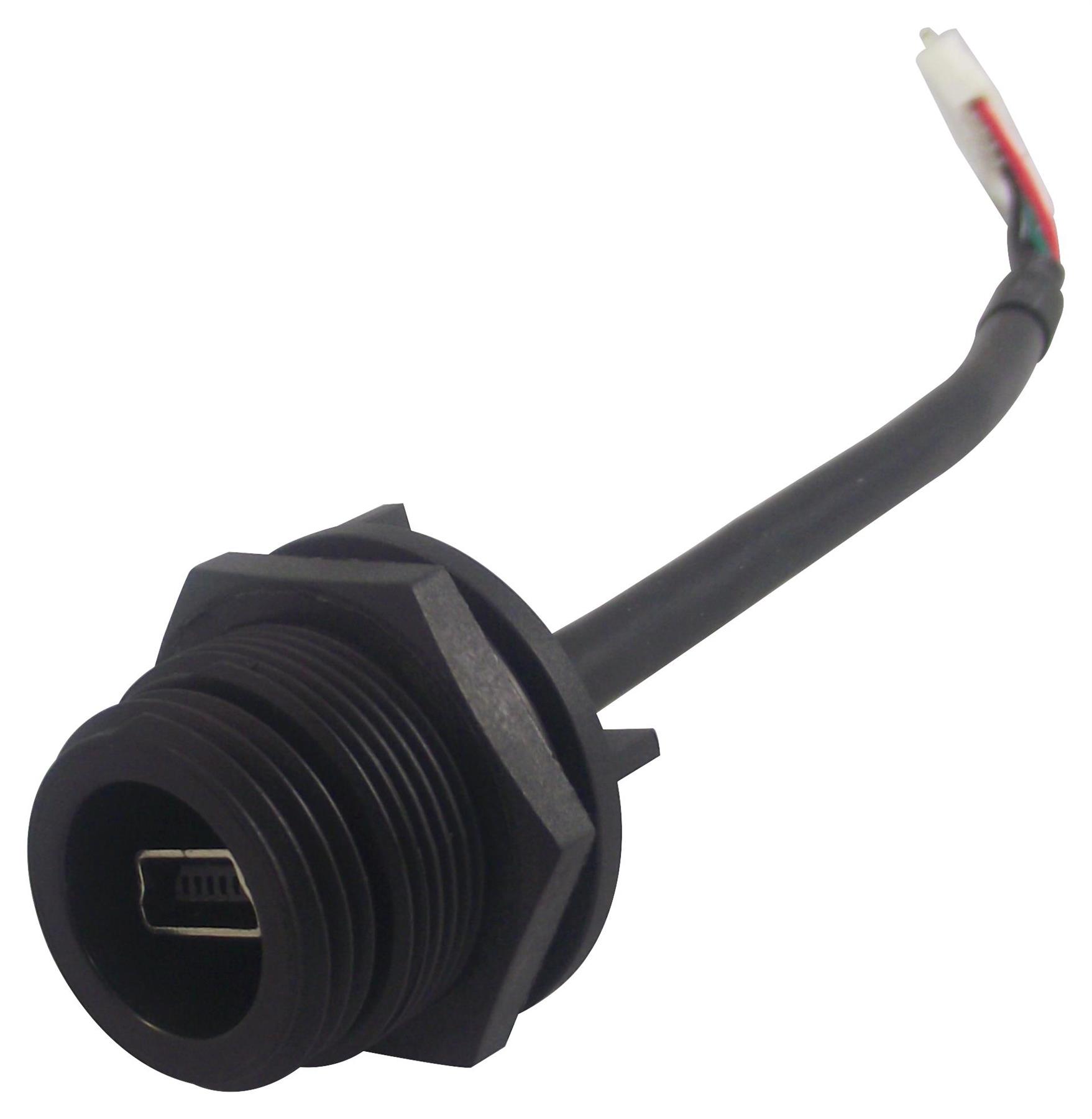 BULGIN LIMITED - Penyambung Mini USB B, Pemasangan Panel Belakang