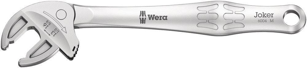 Wera 6004 Joker M Self-Setting Spanner, 13-16 x 1/2-5/8, 188mm