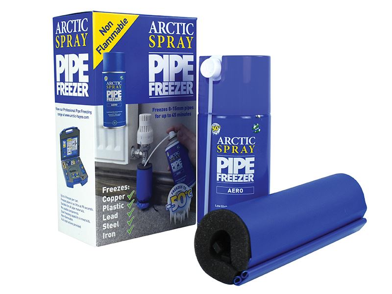 Arctic Hayes ZE Spray Pijpvriezer Aero Small Kit, 150ml