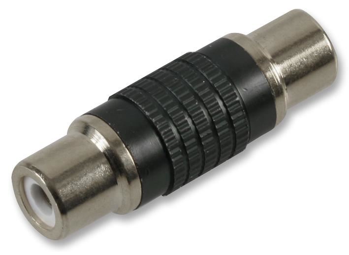 PRO SIGNAL Phono/RCA Coupler, Nickel Plated, Socket to Socket