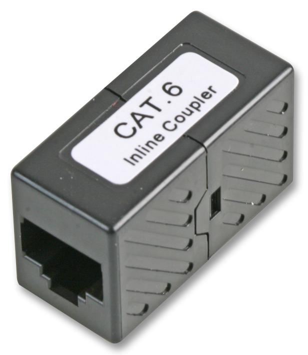 Connecteur RJ45 KAUDEN Cat5e/Cat6, Noir