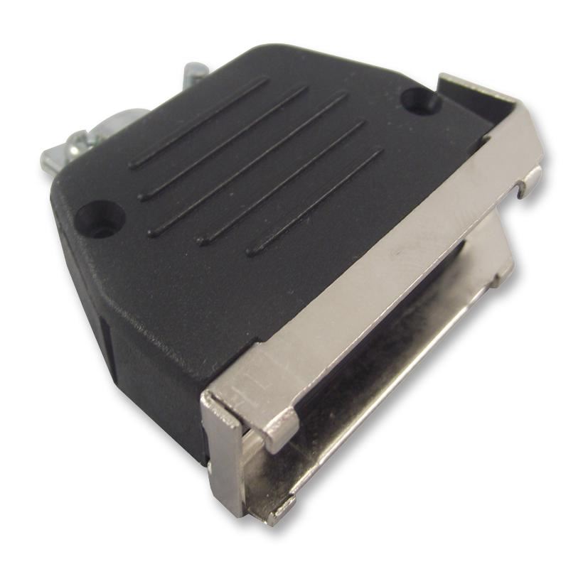 25-Way Plastic D-sub Hood with Side Lock, MHED Series