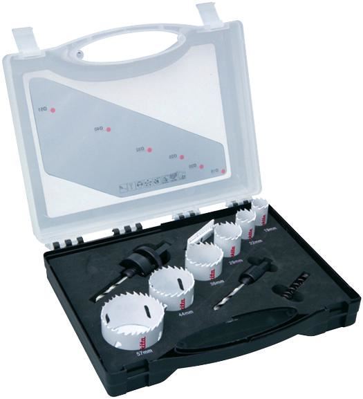 Makita Bi-Metal Electricians Hole Saw Kit, 6-Piece, 16-51mm