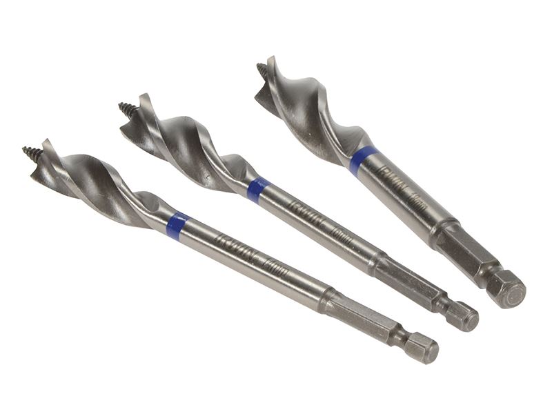 IRWIN® Blue Groove Wood Power Bohrersatz, 3-teilig