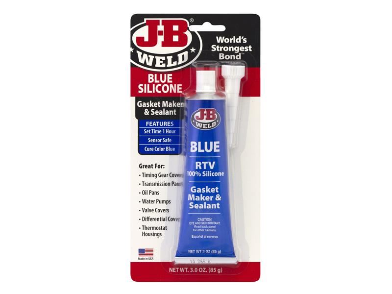 J-B Weld Blue Silicone Gasket Maker & Sealant, 85g