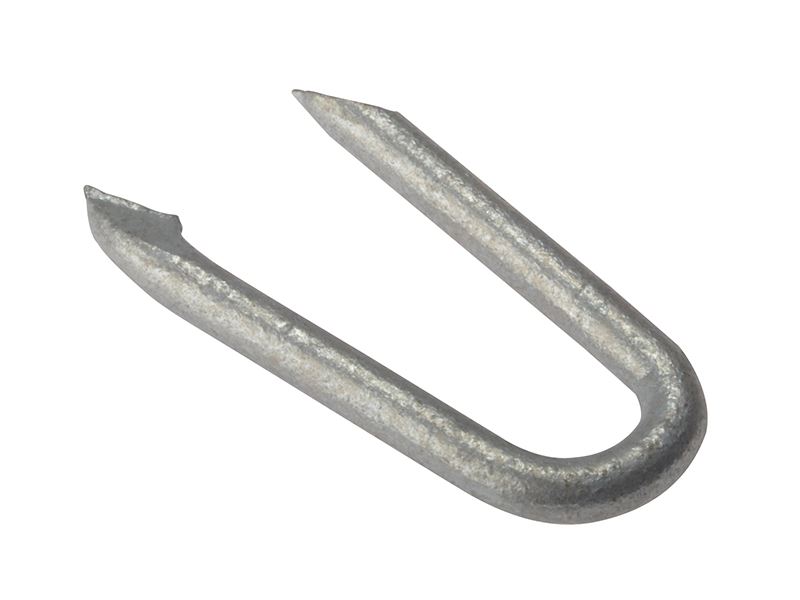 ForgeFix Galvanised Netting Staples, 20mm, 250g Bag