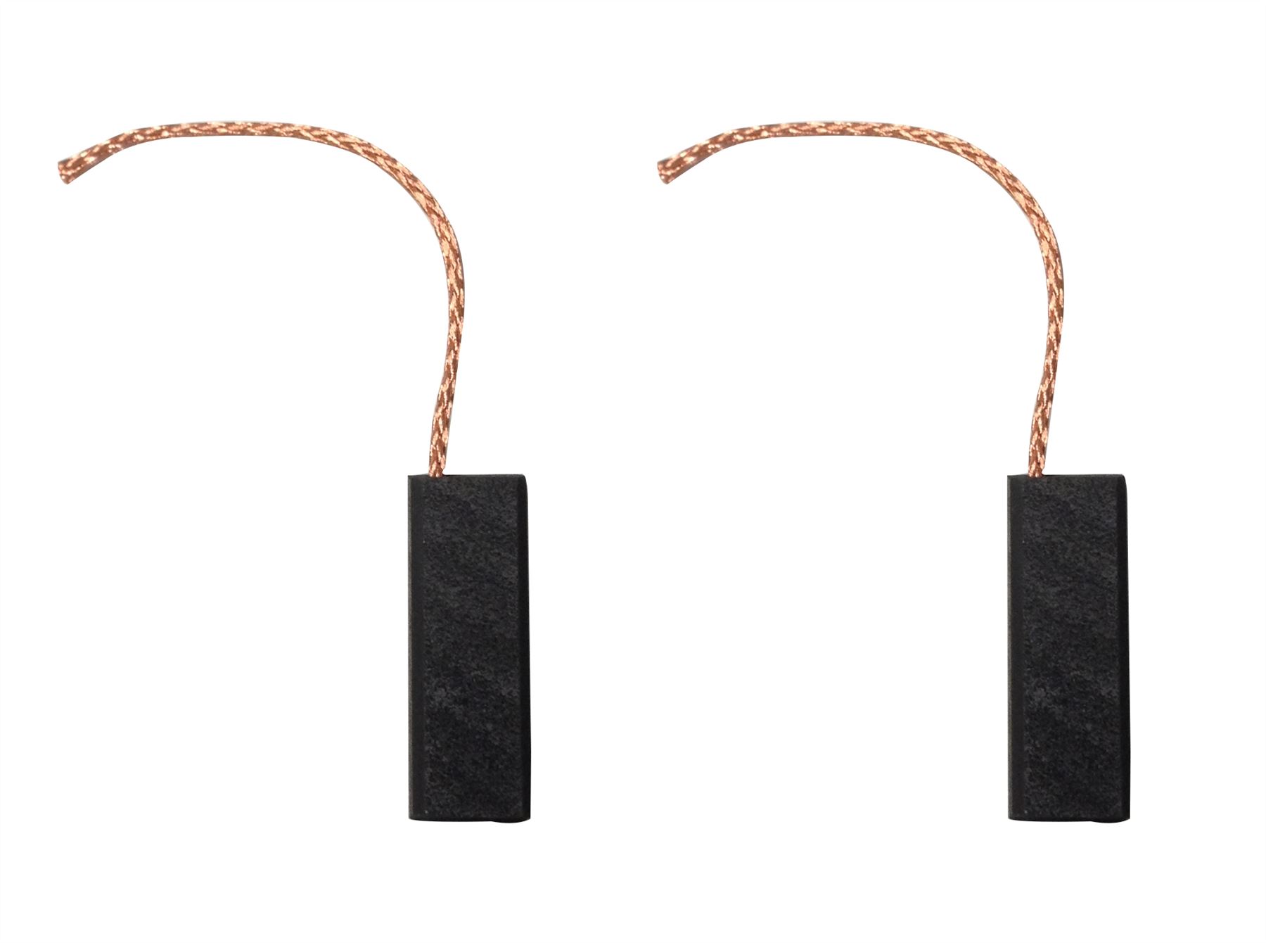 CarbonBr 2x Kohlebürsten für Miele Waschmaschinen (6,2 x 8 x 25 mm)
