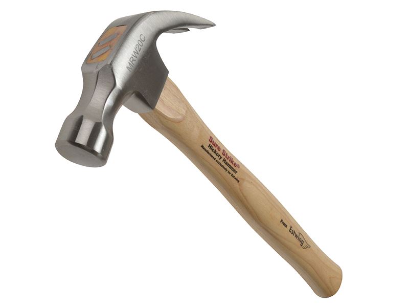 Estwing Martello ad Artiglio Surestrike, 560g (20oz) con Manico in Noce