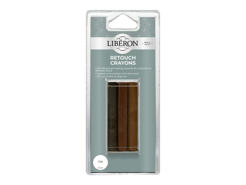 Liberon Retouch Crayons Oak - 3 Pack