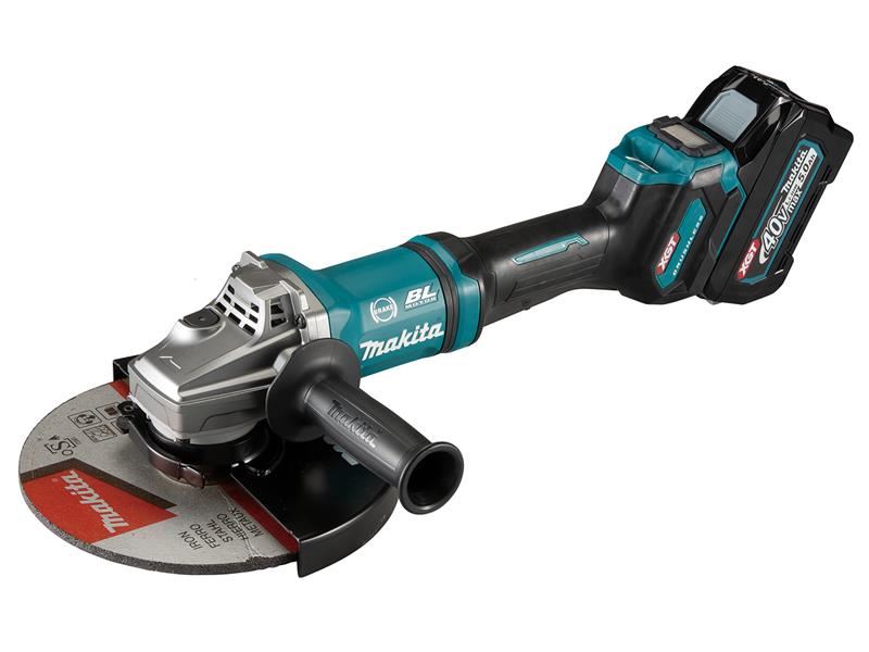 Makita GA038GT205 XGT 40V Úhlová bruska 230mm s bateriemi