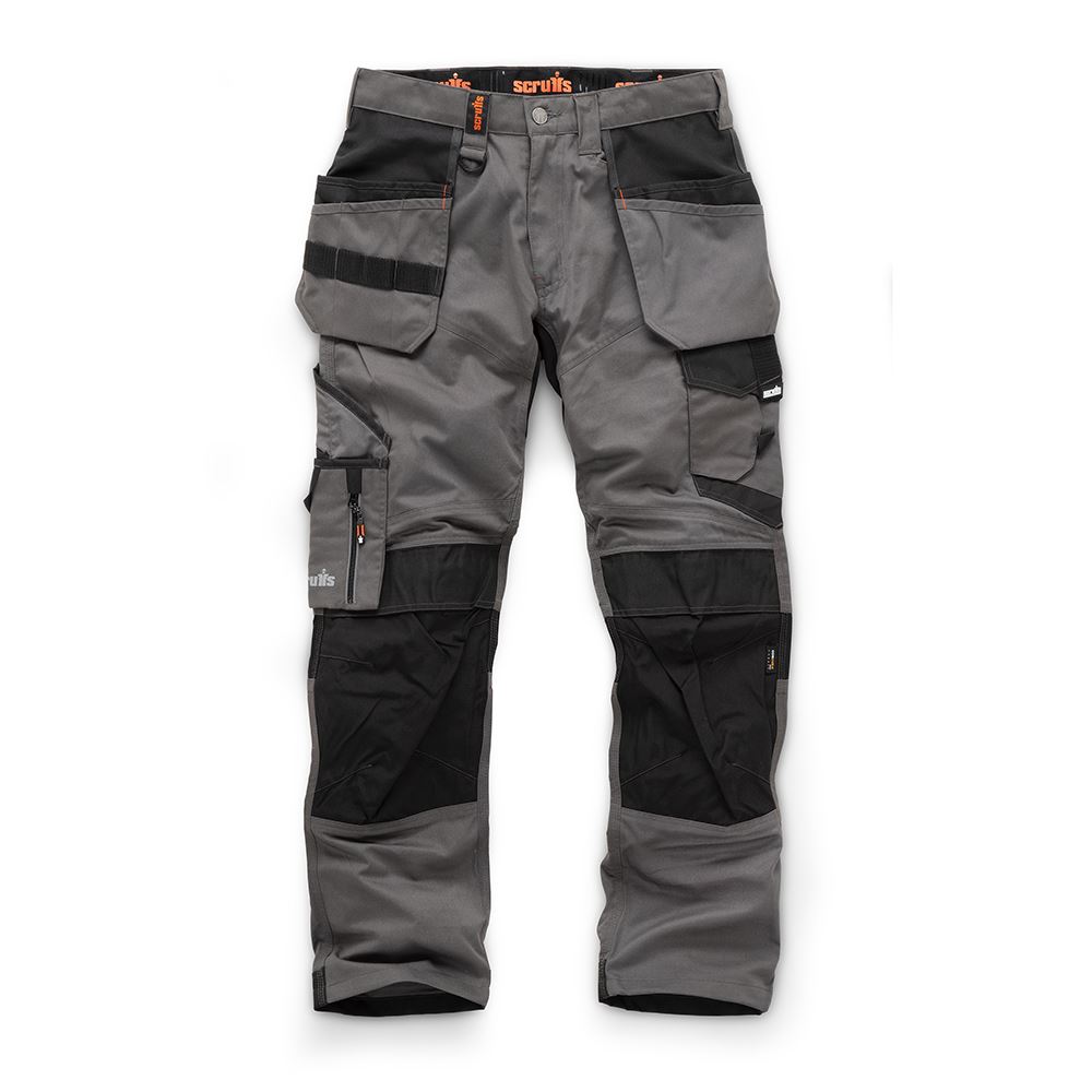 Scruffs Trade Holster Work Trousers, Graphite, 36S