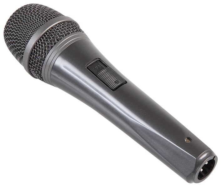 PULSE Δυναμικό Χειροκίνητο Μικρόφωνο Φωνής, Gun Metal Grey