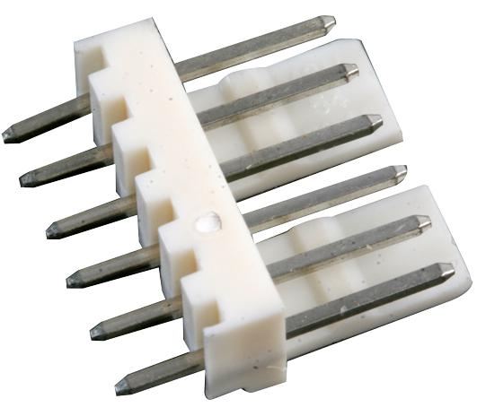 Molex 2.5mm 6-Way Pin Header with Lock, Vertical (KK 5045 Series)