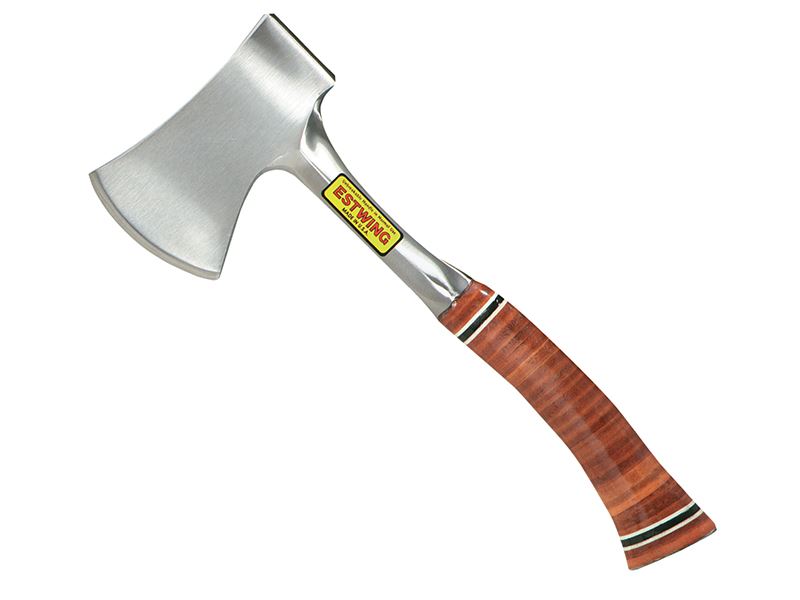 Estwing E14A Sportbijl met Leeren Greep, 69mm Snijkant, 674g