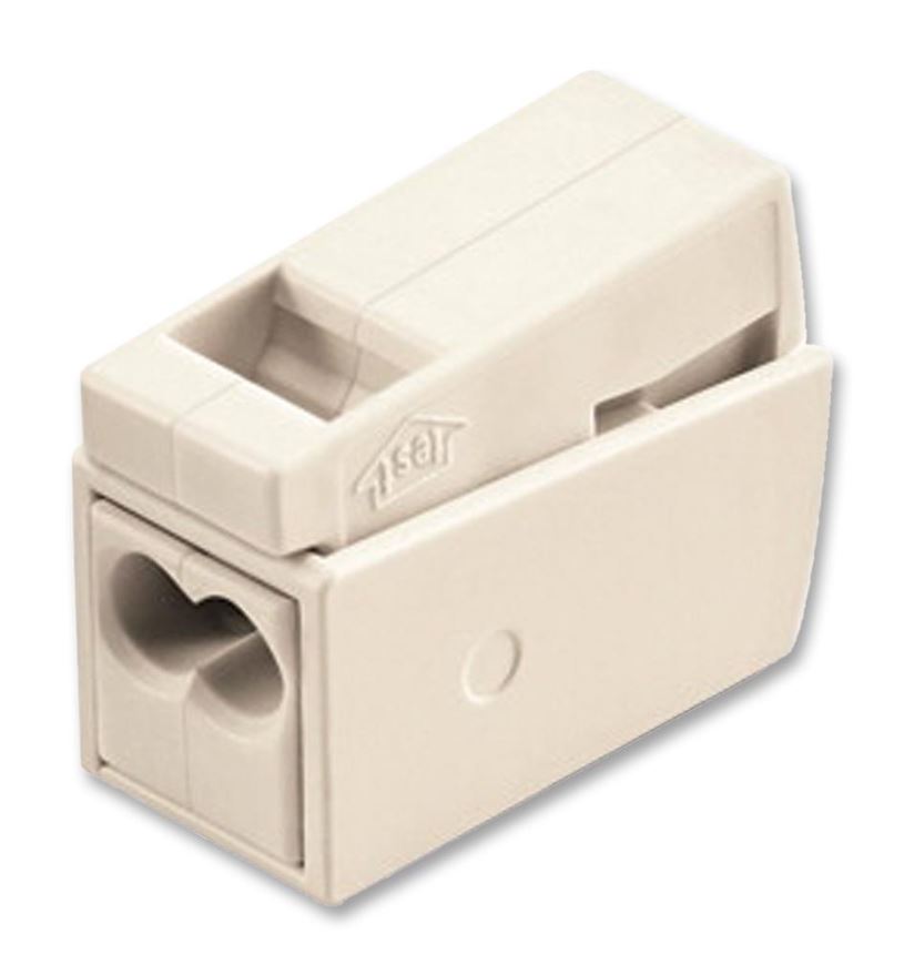WAGO 224-112 2極照明用コネクタ 2.5mm² 白色