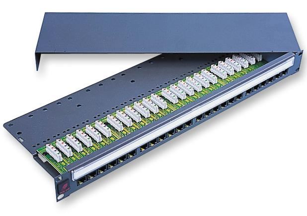 Panneau de brassage MOLEX 24 ports CAT5e UTP, montage en rack 1U