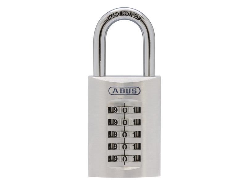 ABUS 183AL/45 Aluminium Combination Lock, 110mm
