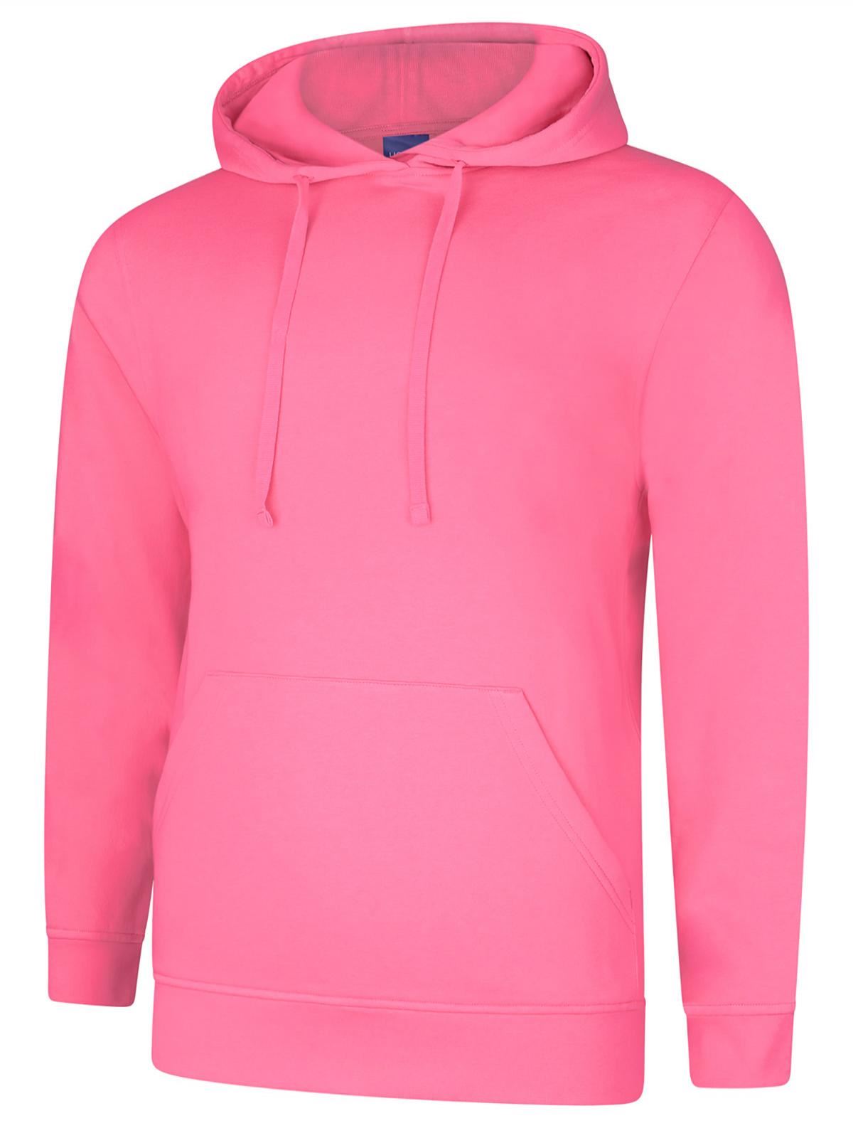Uneek Deluxe Sudadera con Capucha, 60% Algodón 40% Poliéster, Color Algodón de 