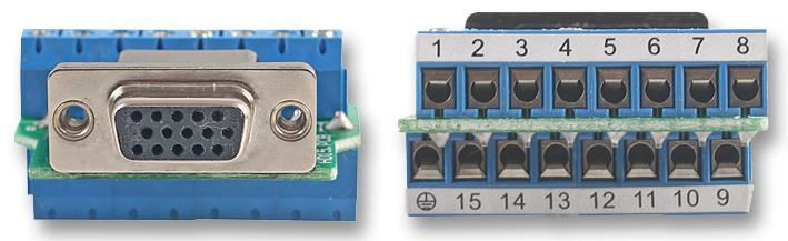 RARAION VGA-naar-Schroefaansluitingsmodule, 30mm Diepte