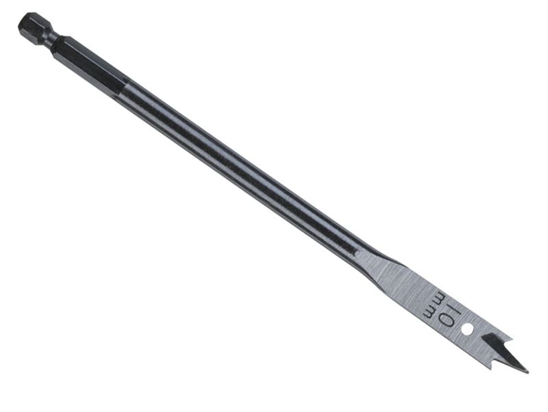 Milwaukee Broca Plana para Madeira, 13 x 160mm, Cana Hexagonal
