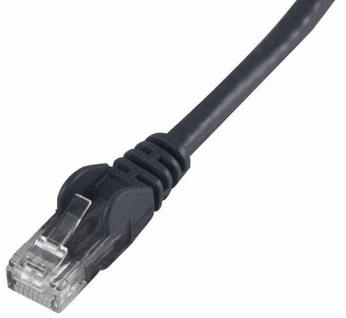 Pro Signal Cavo Ethernet Patch Cat6 UTP 0.5m, Nero
