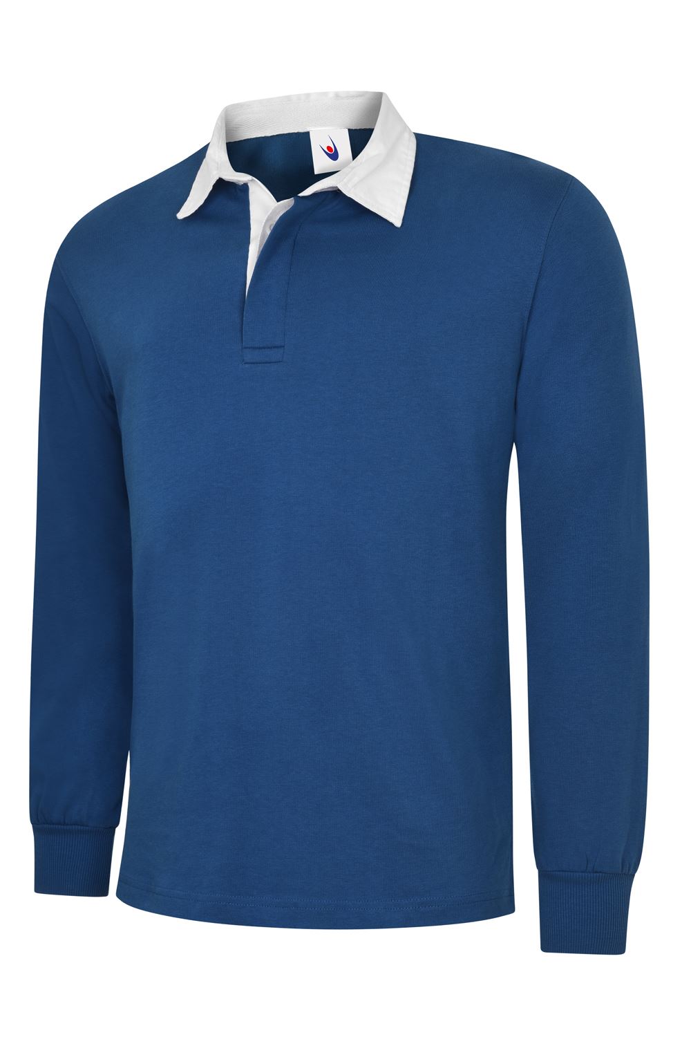 Uneek Unisex Classic Rugby Shirt, Royal, 3XL