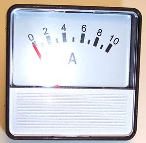 MULTICOMP PRO Analoge Paneelmeter, DC Stroom 0-10A, Met bewegend ijzer