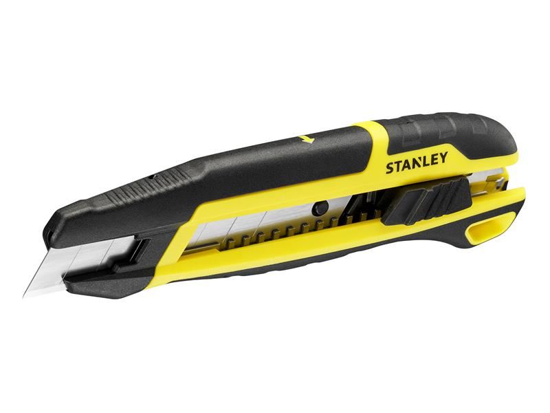 STANLEY Faca de Lâmina Amovível 18mm com Quebrador
