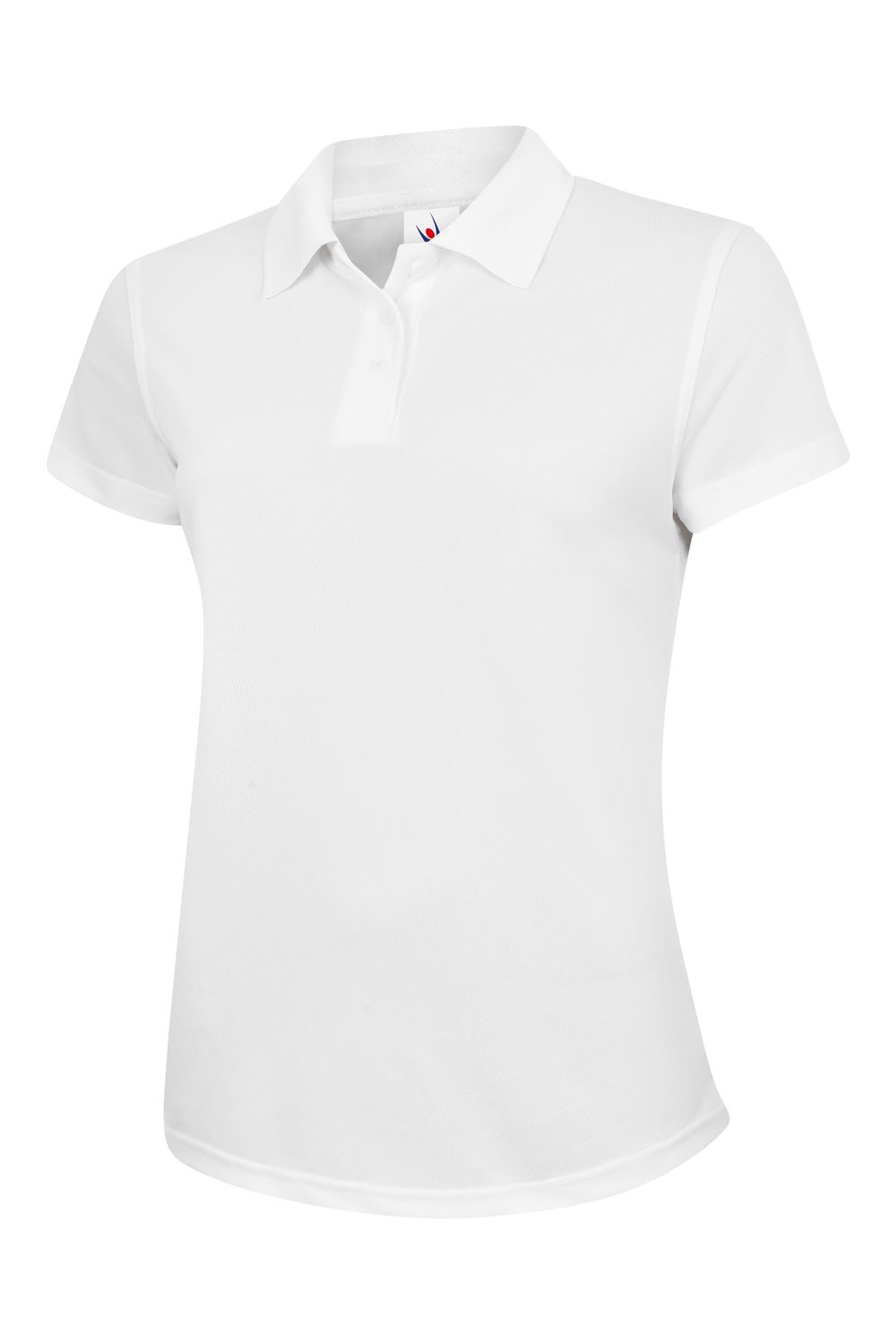 Uneek Women's Super Cool Workwear Polo Shirt - White - XS