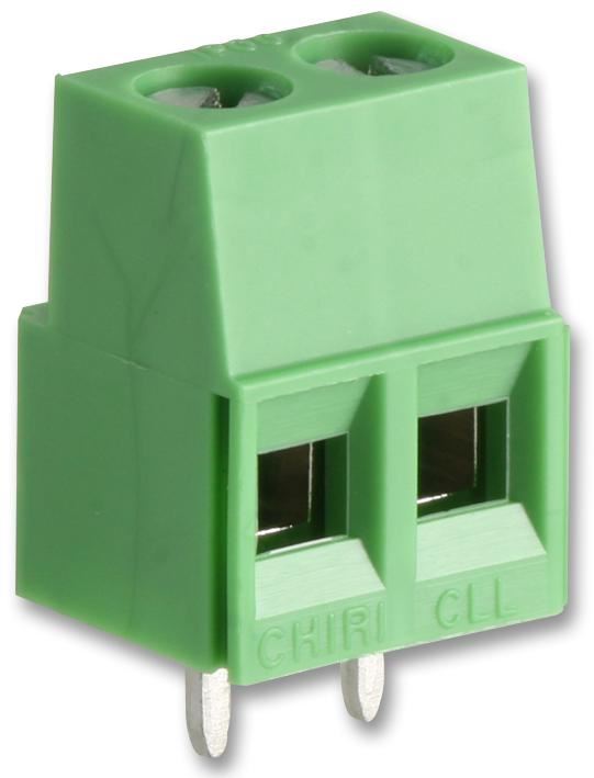 CAMDENBOSS 2-Way Interlocking Terminal Block, 5.08mm Pitch