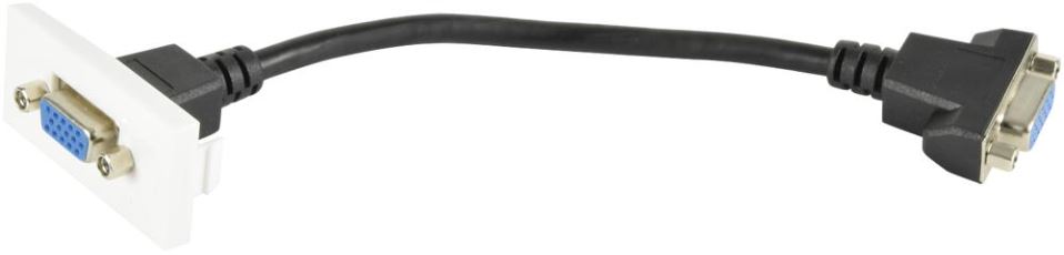AV:LINK Socad VGA do Phlátaí Balla, 50x25mm, 190mm Pigteil