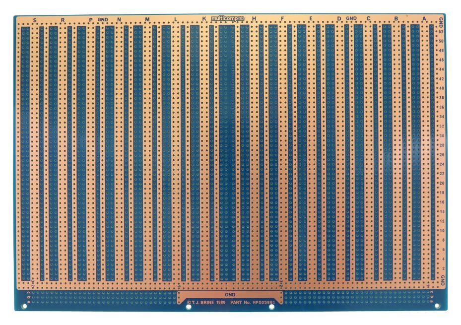 MULTICOMP PRO FR4 유로카드 PCB, 양면, 160mm x 233.4mm