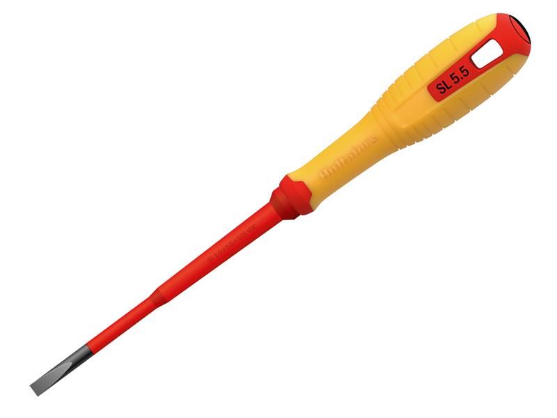 Hultafors VDE Κατσαβίδι Ευθείων Ακμών 5.5x125mm, Μονωμένο 1000V