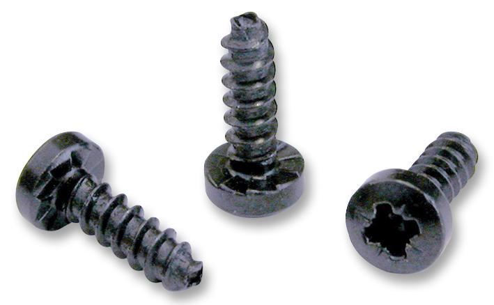NEUTRIK Self-Tapping PLASTITE Screws for D Mounts, Type A, 100 Pack