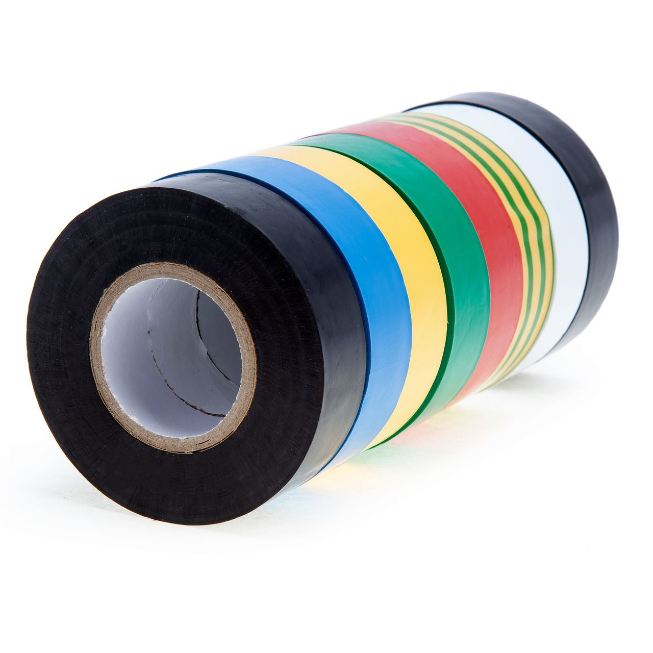 Ultratape - 00351920ASST8 Pita Penebat Elektrik PVC Pelbagai Warna 19mm x 20m (