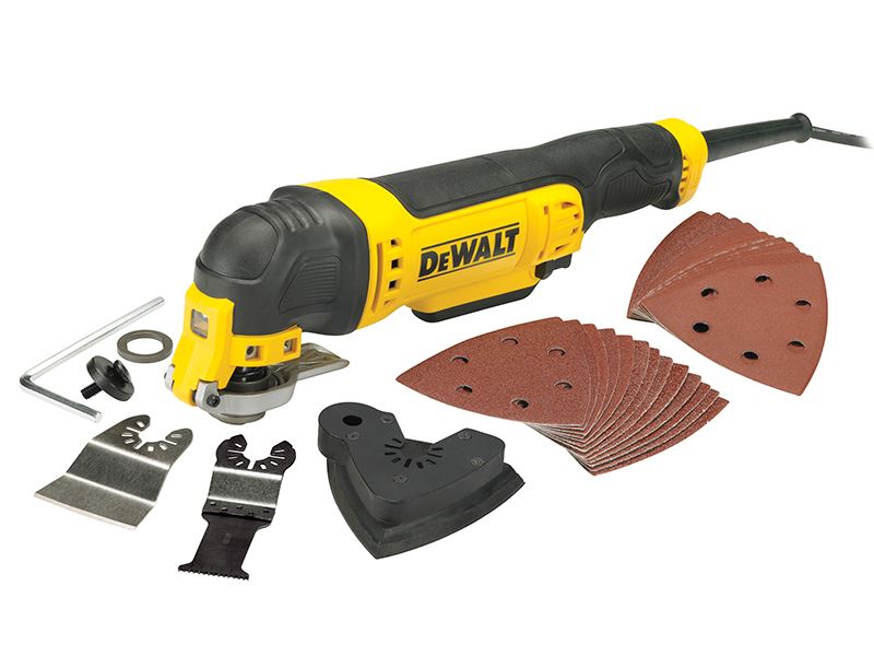 DeWALT DWE315B 300W Corded Multi-Tool with Accessories